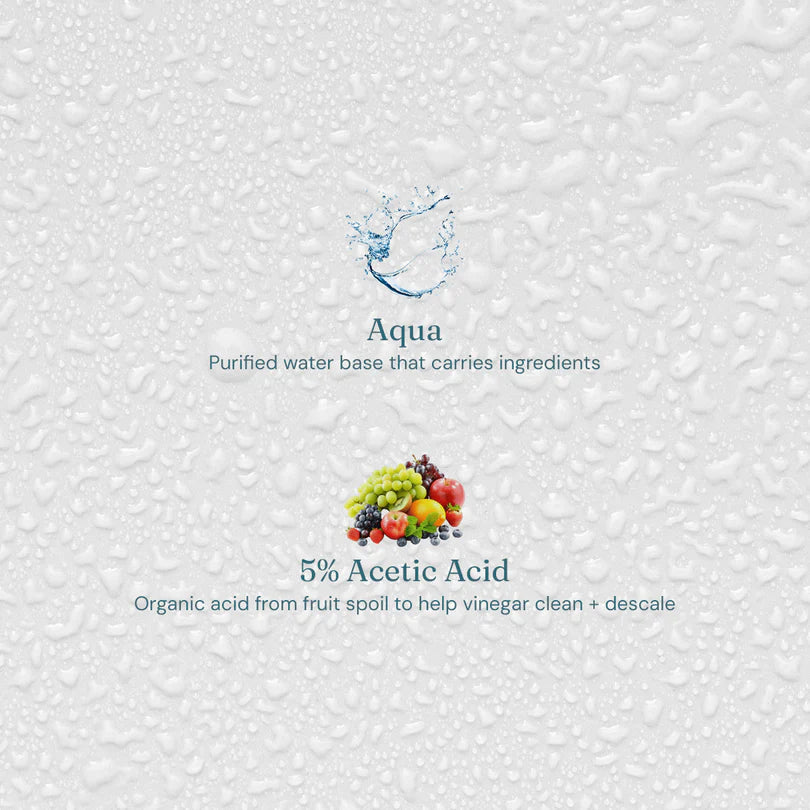 Miniml White Vinegar Refill 5L key ingredients
