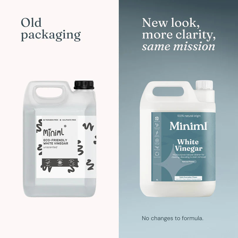 Miniml White Vinegar Refill 5L new packaging