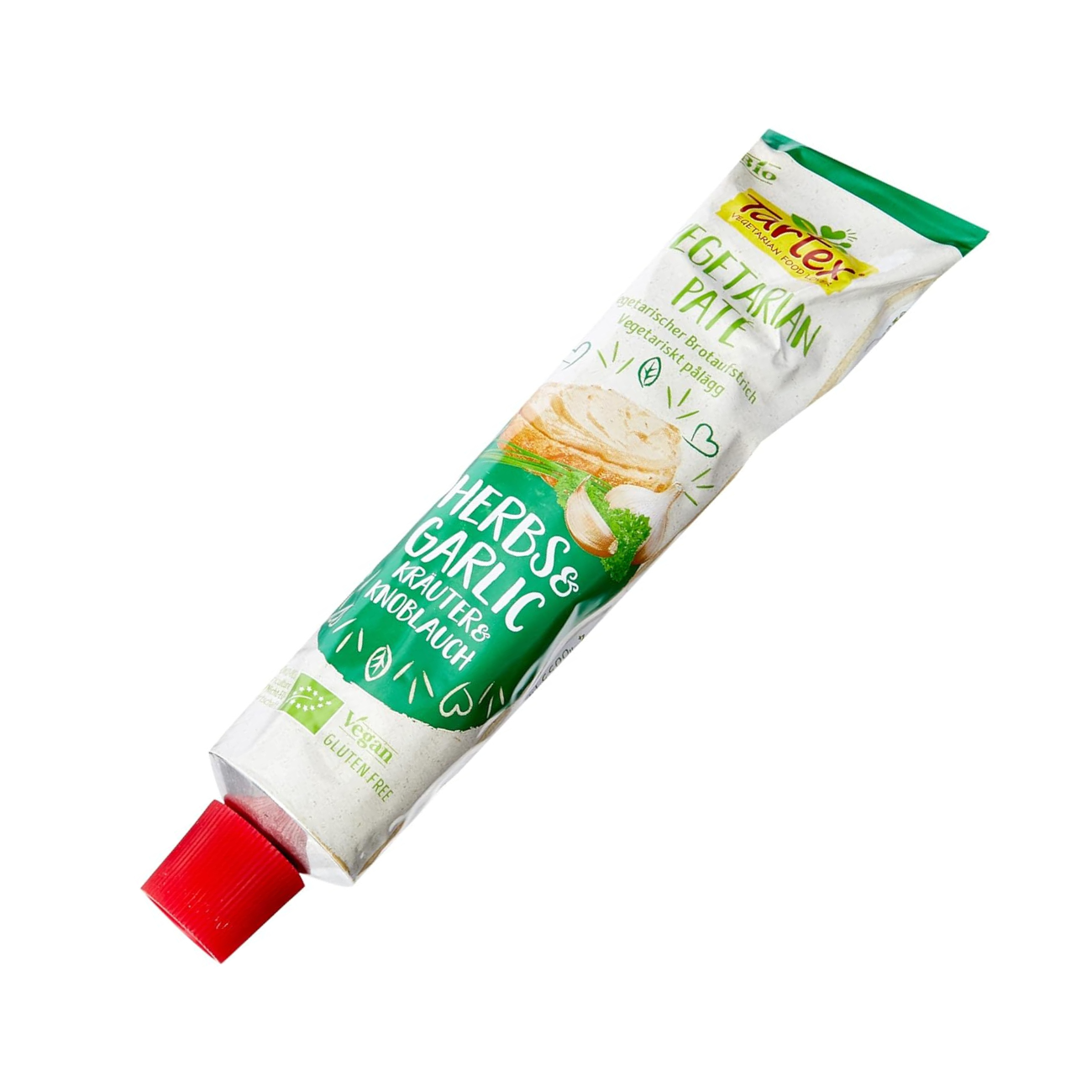 Organic Herb & Garlic Vegetarian Pate Tube 200g