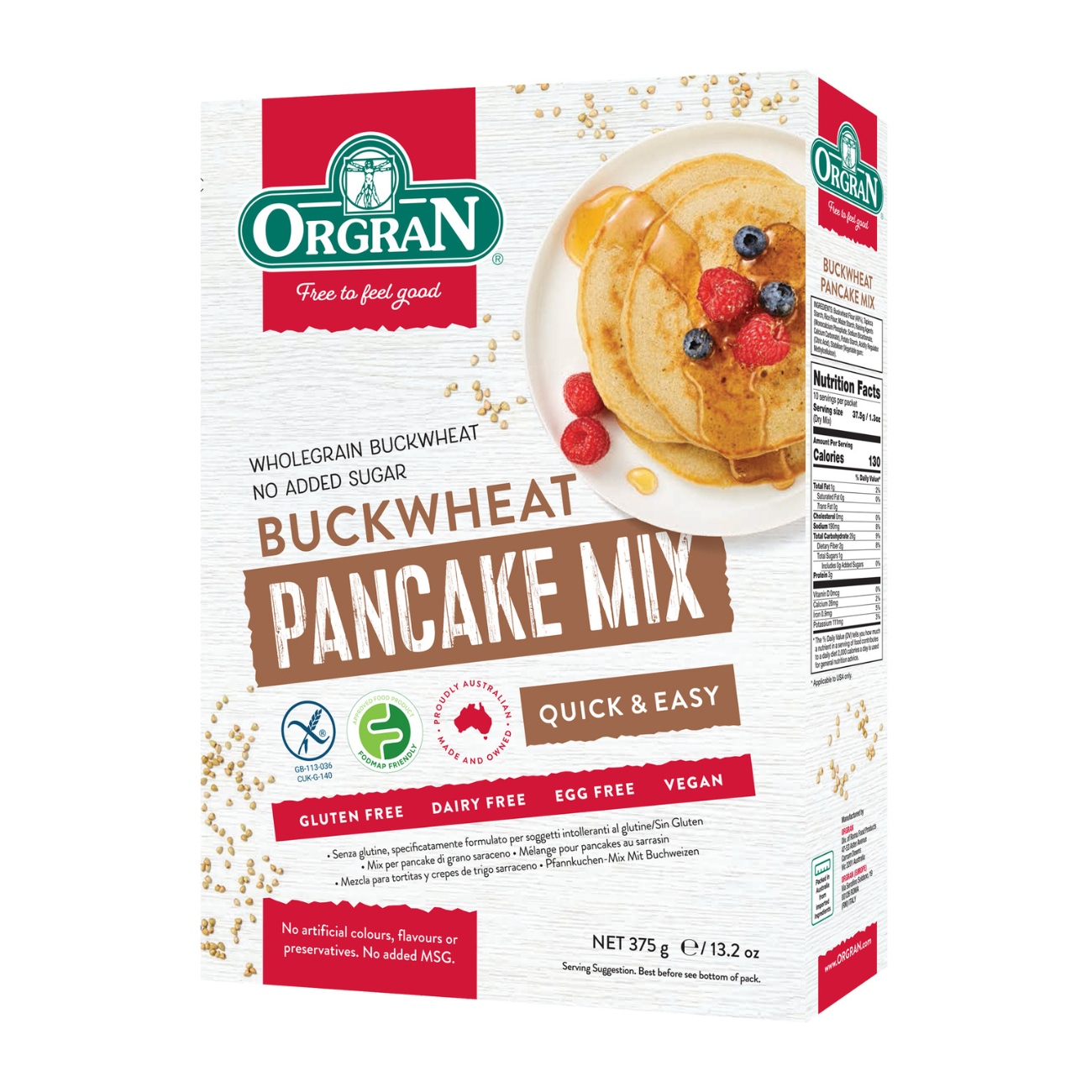 Buckwheat Pancake Mix 375g