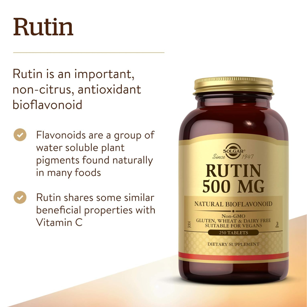 Rutin 500 mg - 50 Tablets