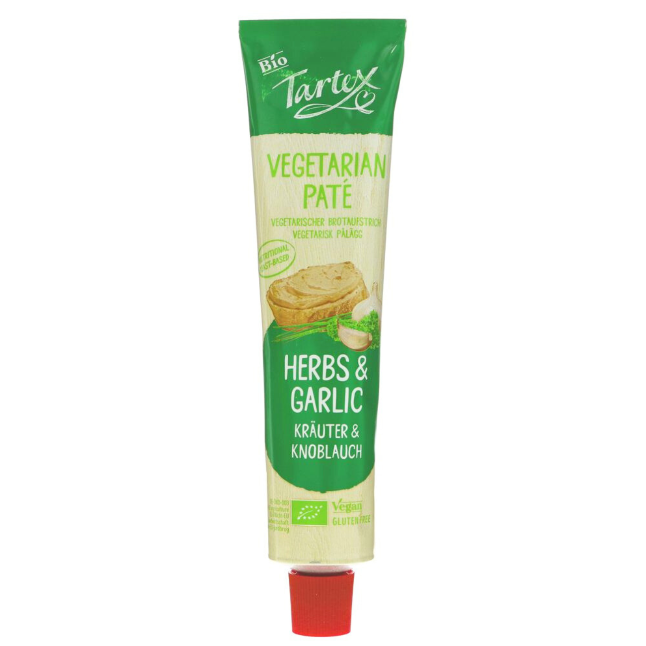 Organic Herb & Garlic Vegetarian Pate Tube 200g