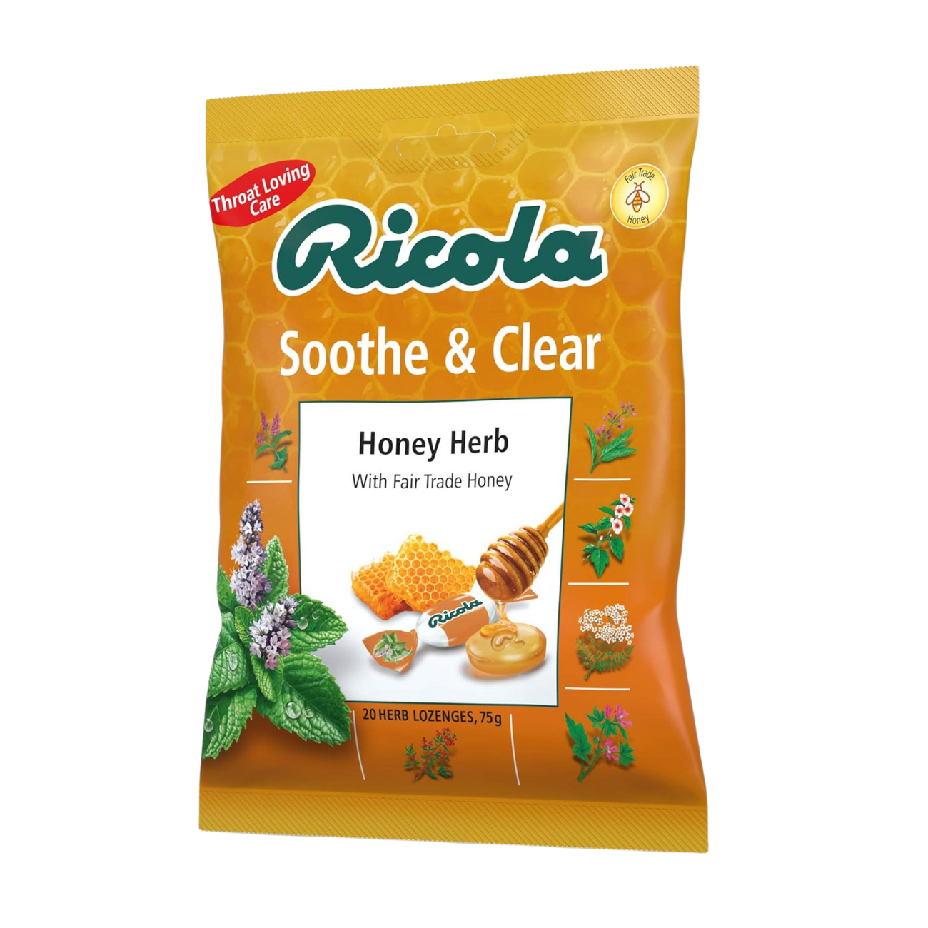 Soothe & Clear Honey Herbal Lozenges 75g
