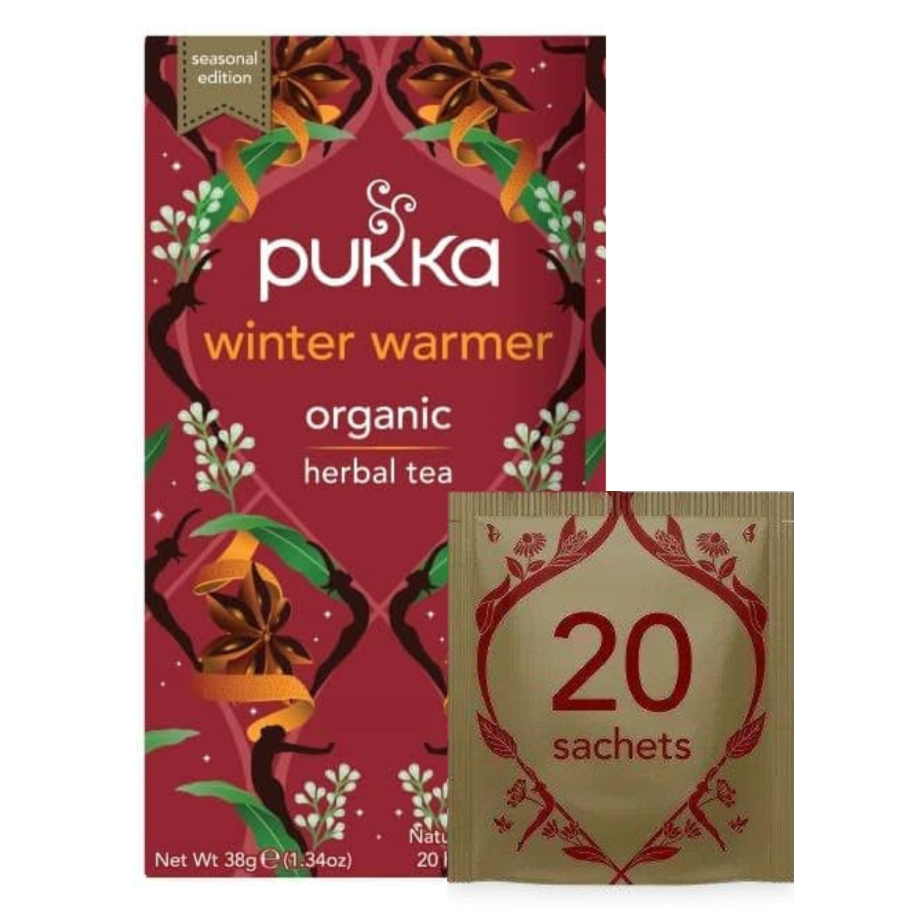 Winter Warmer Organic Herbal Tea 20 Bags