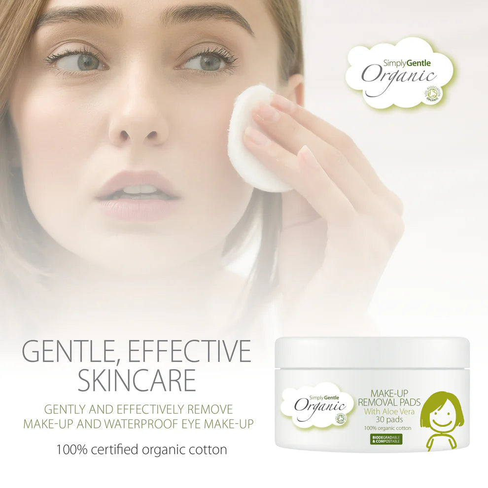 Organic Makeup Removal Pads 30's