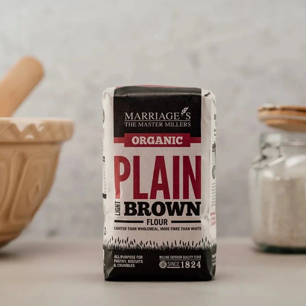 Plain Brown Flour 1kg