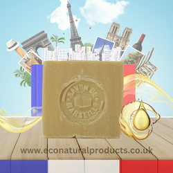 Savon de Marseille Beige Vegetable Oil 300g Cube