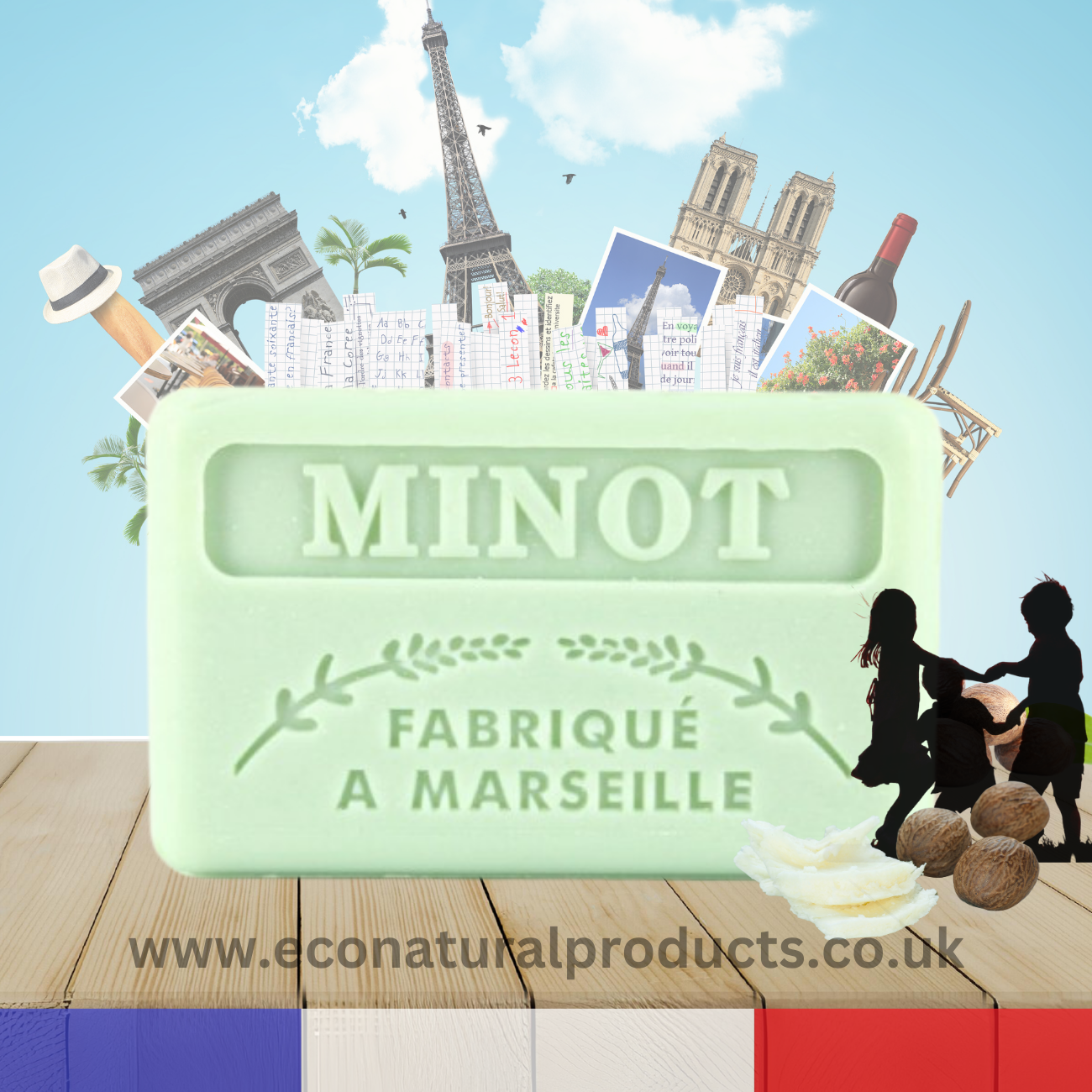 French Marseille Soap Minot (Child) 125g