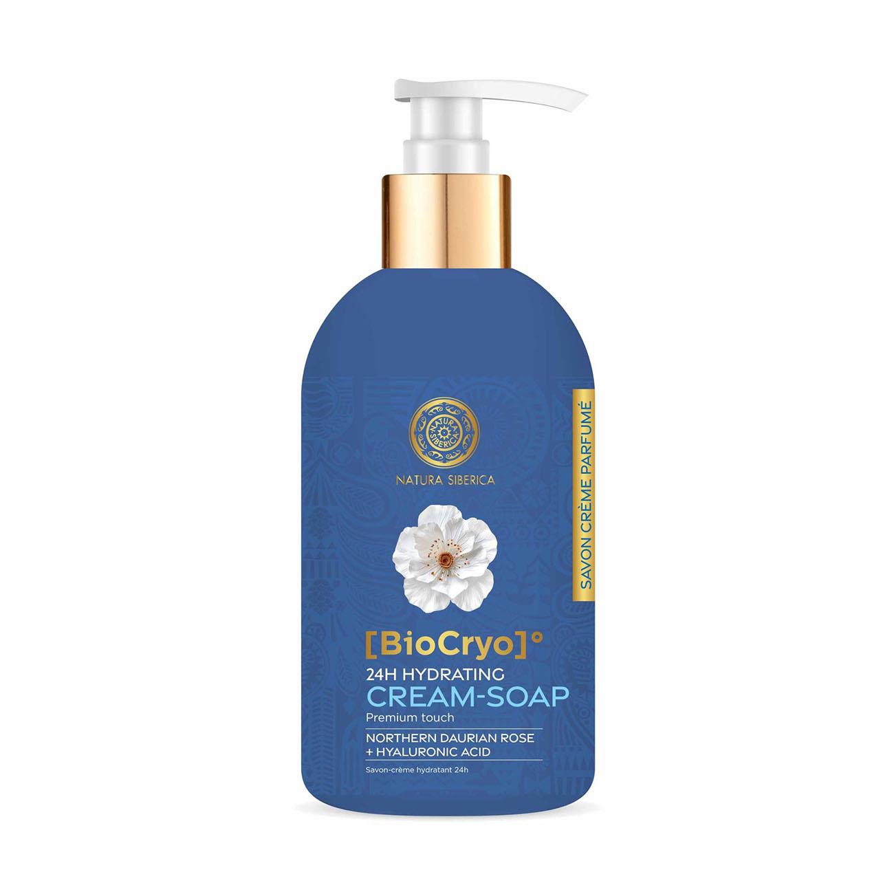 Natura Siberica BioCryo Premium Touch Cream Soap 500ml front packaging