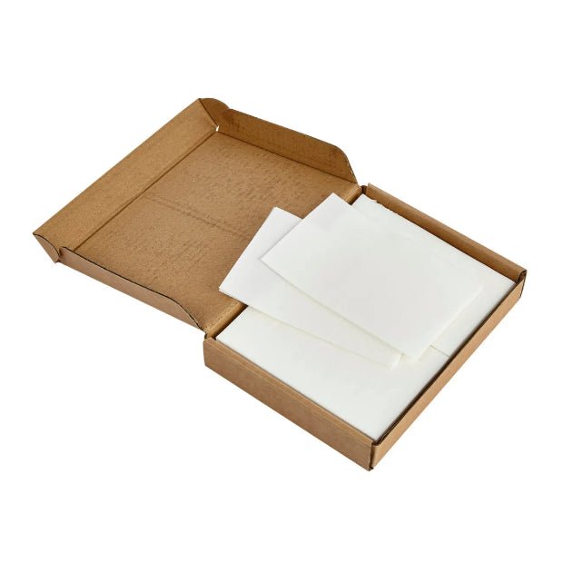 Naturally Scented Laundry Detergent Sheet Pack of 64 open box showing sheets