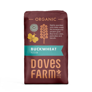 Organic Wholegrain Buckwheat Flour 1kg