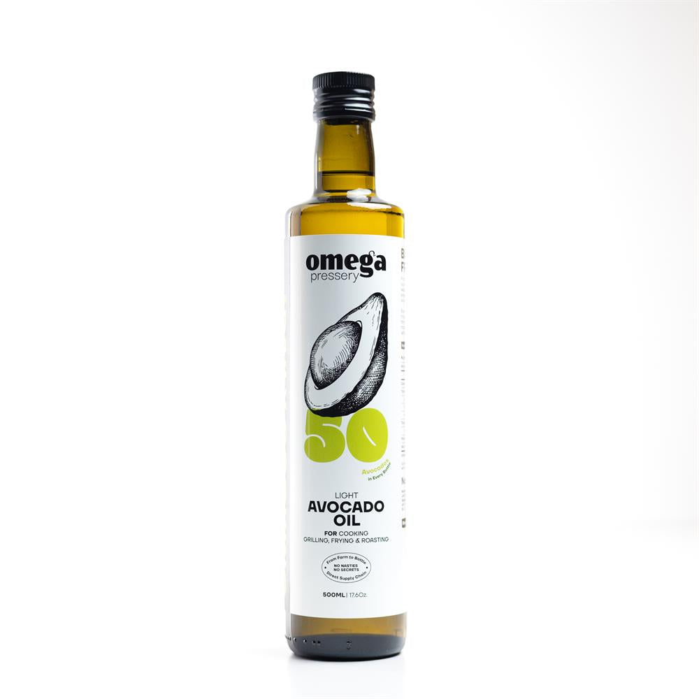Avocado Oil Light 500ml by Omega Pressery