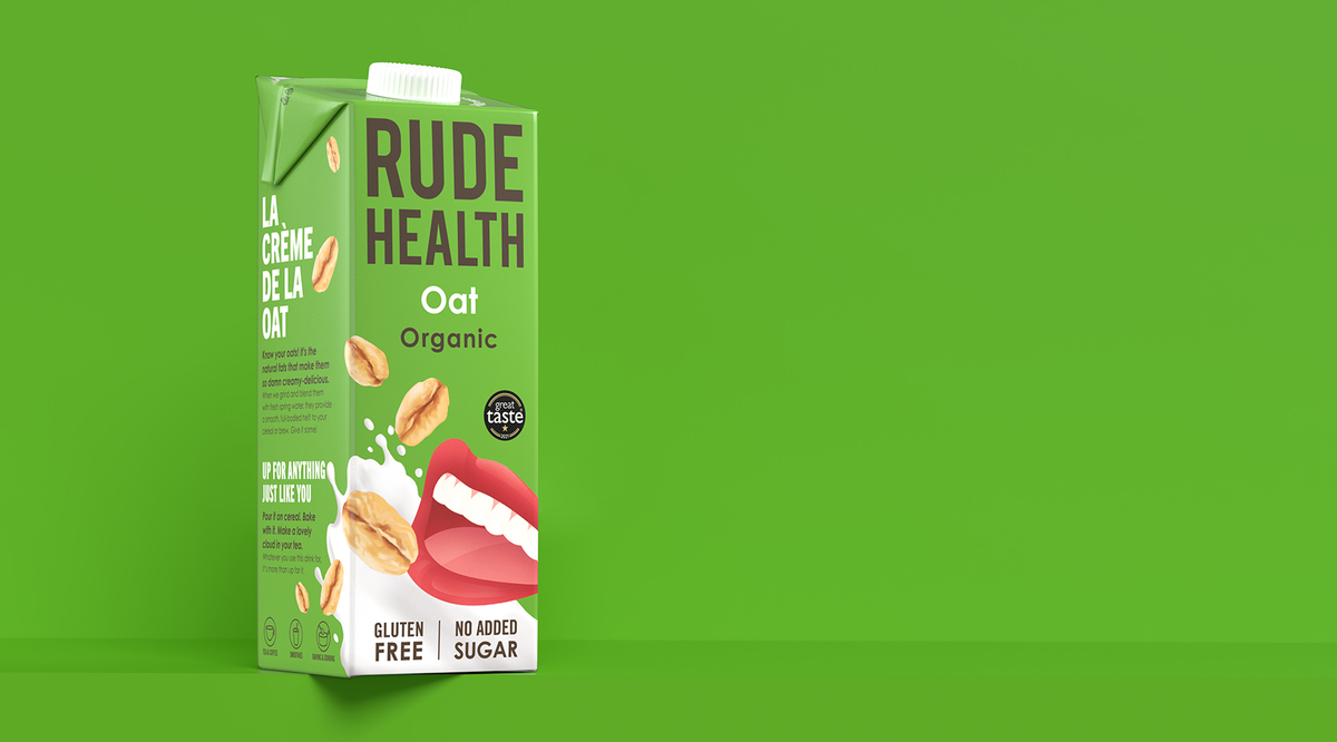 Organic Gluten Free Oat Drink 1L - Rude Health
