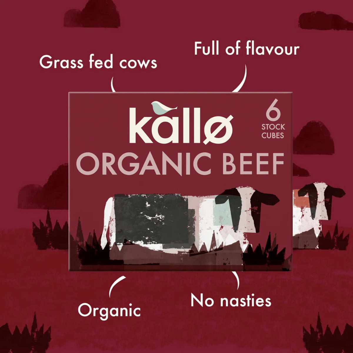 Organic Beef Stock 6 Cubes