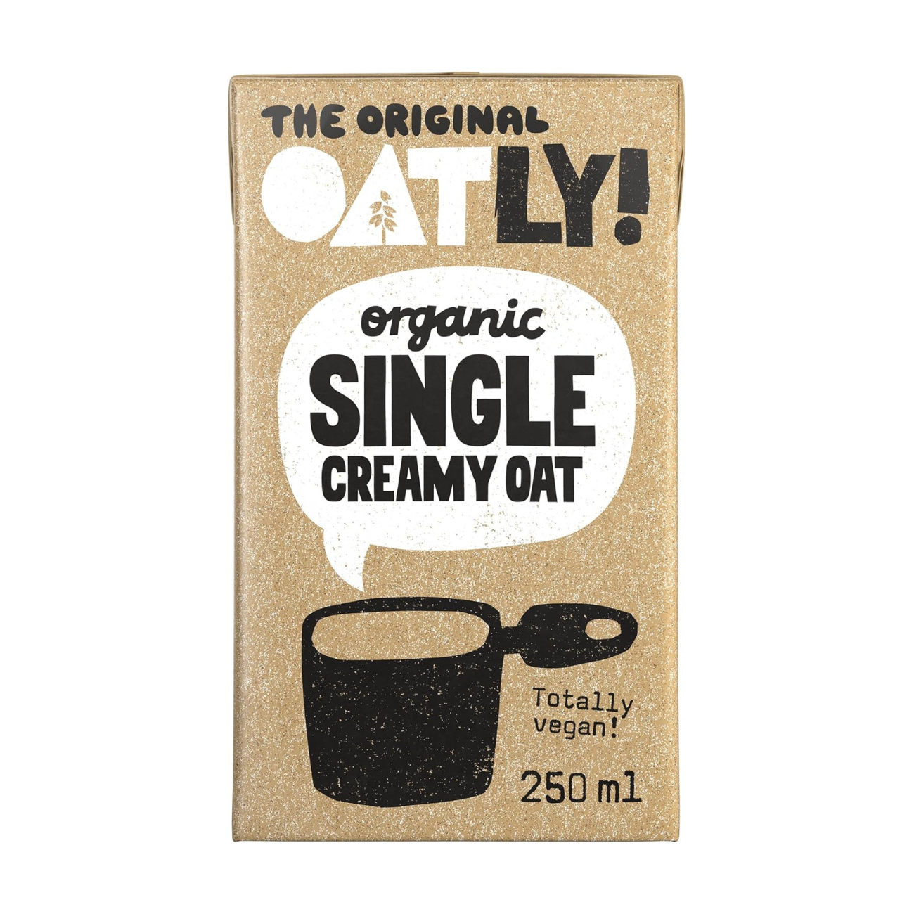 Oatly Organic Oat Cream Alternative 250ml front packaging