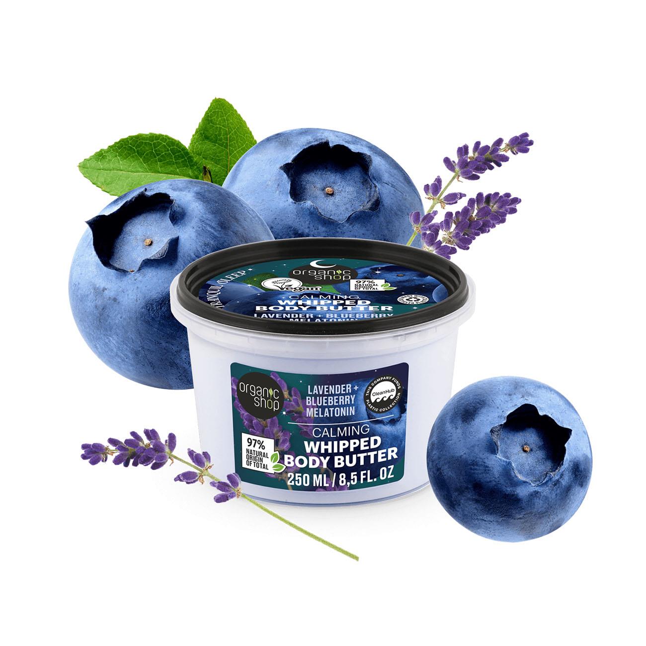 Organic Shop Calming Whipped Body Butter For Tender Sleep 250ml lifestyle image
