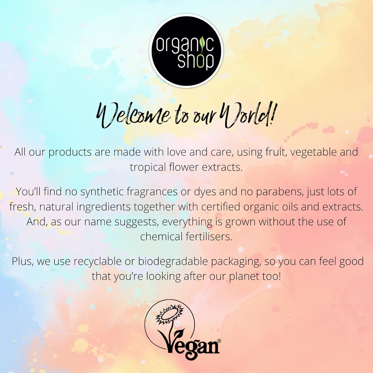 Organic Shop about us