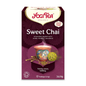 Yogi Tea Organic Sweet Chai Tea 17 Bags front packaging