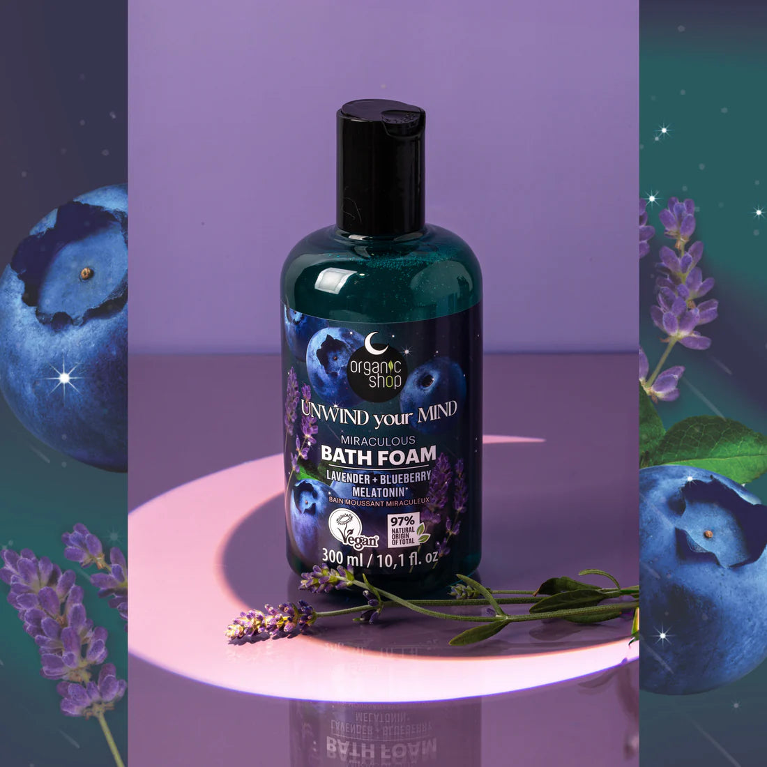 Organic shop Miraculous Bath Foam Unwind Your Mind 300ml lifestyle image