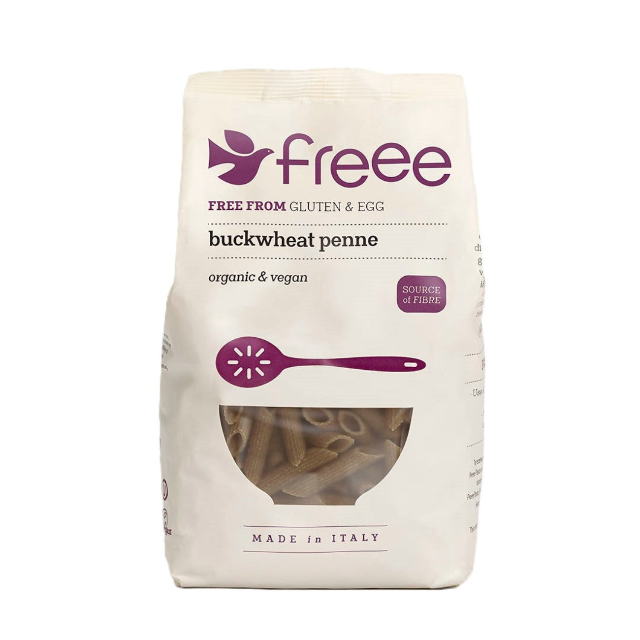 Freee Organic Buckwheat Penne Gluten Free Pasta 500g