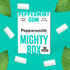 English Peppermint Xylitol Gum 50g Mighty Box