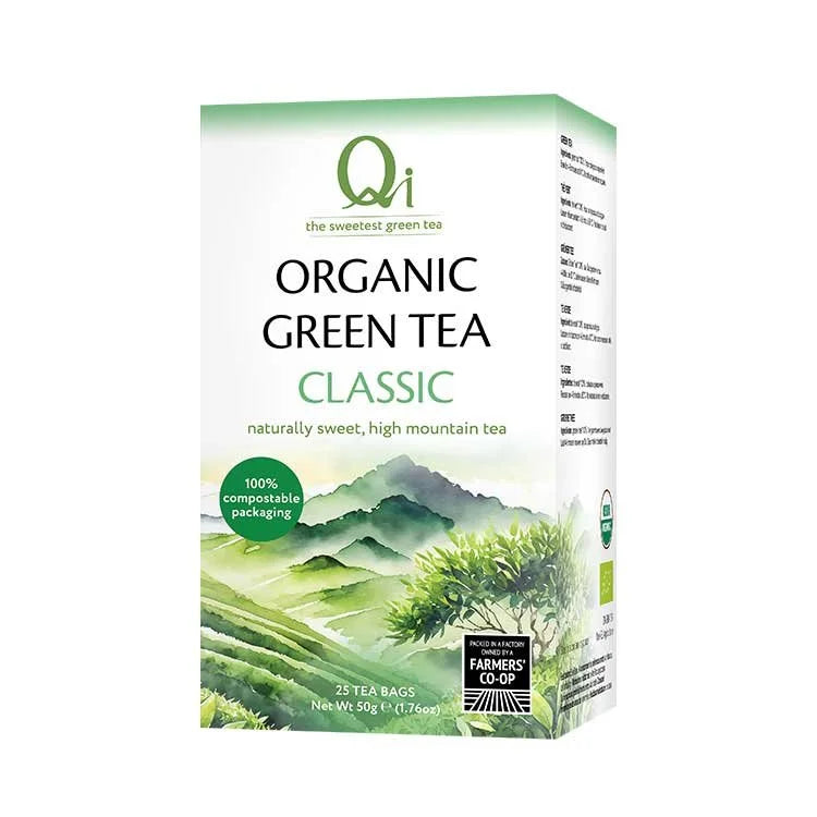 Organic Fairtrade Green Tea 25 Bags