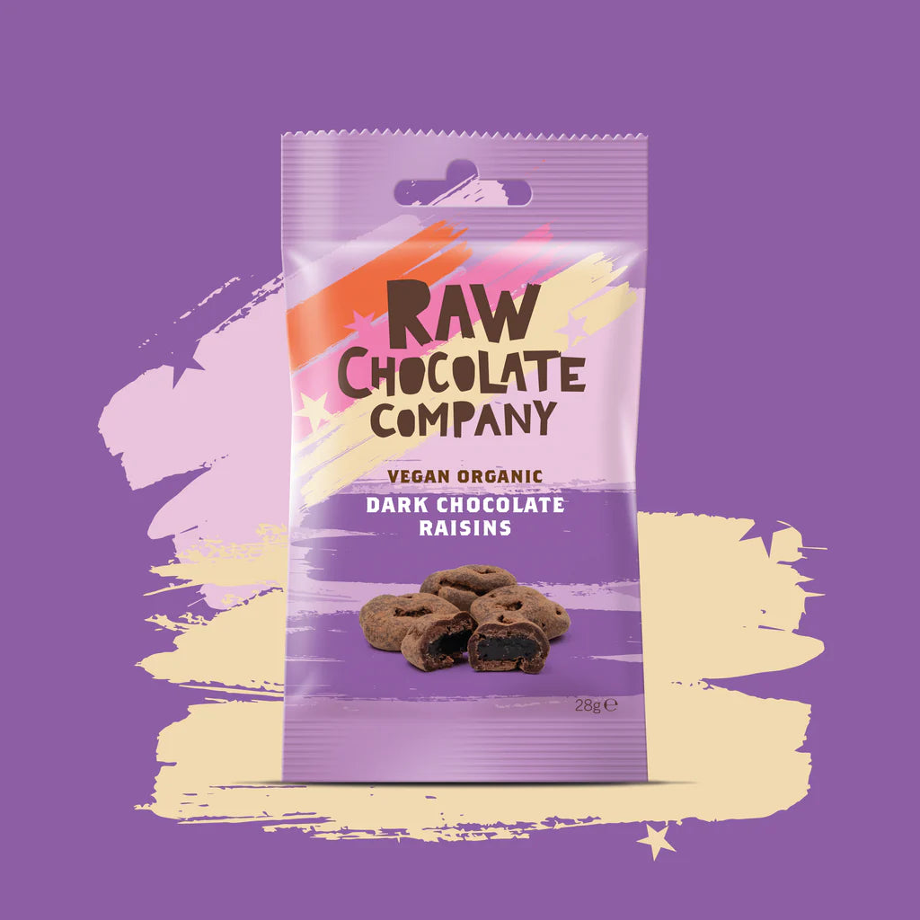 Organic Chocolate Raisins Snack 28g