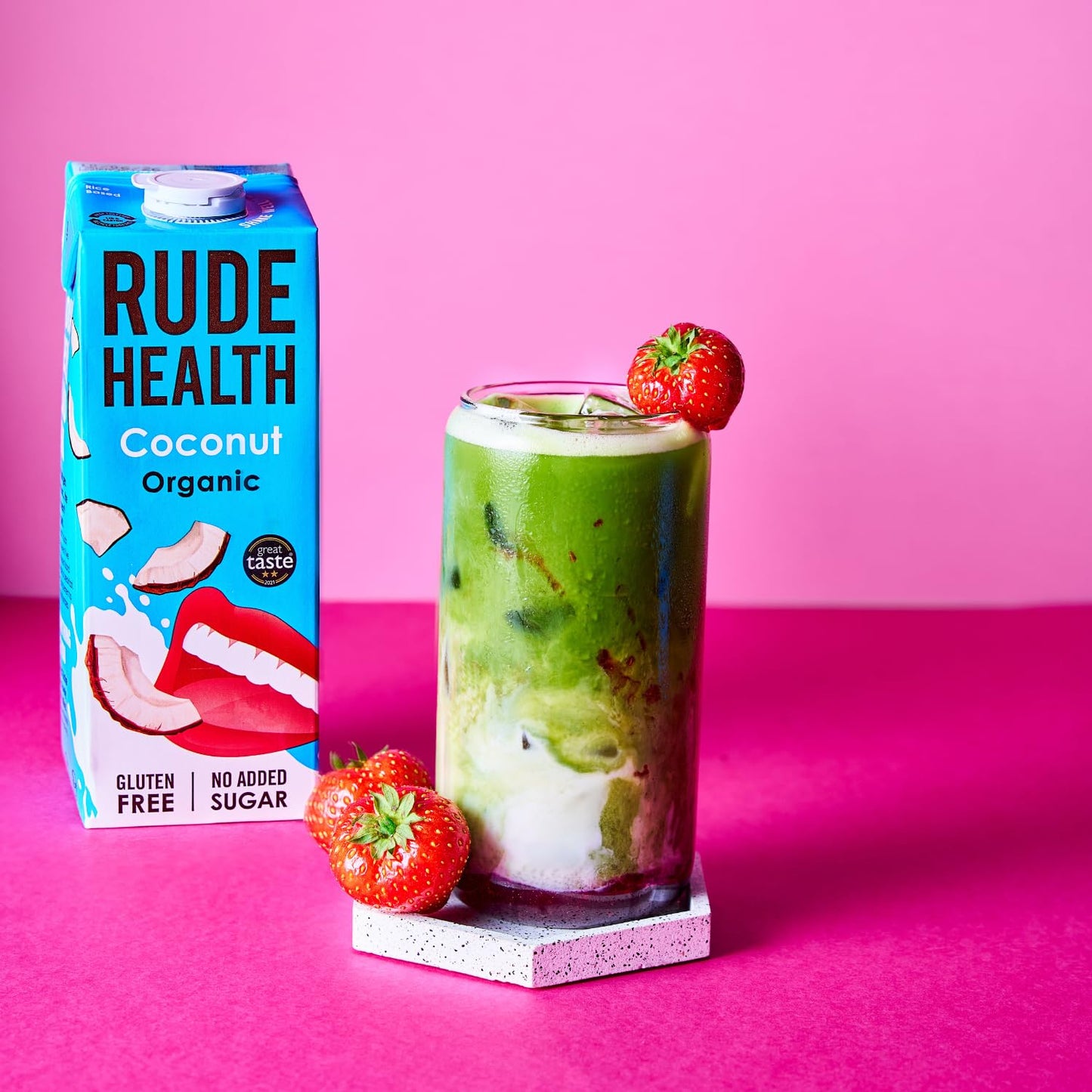 Rude Health Organic Dairy Free Coconut Drink 1000ml lifestyle image
