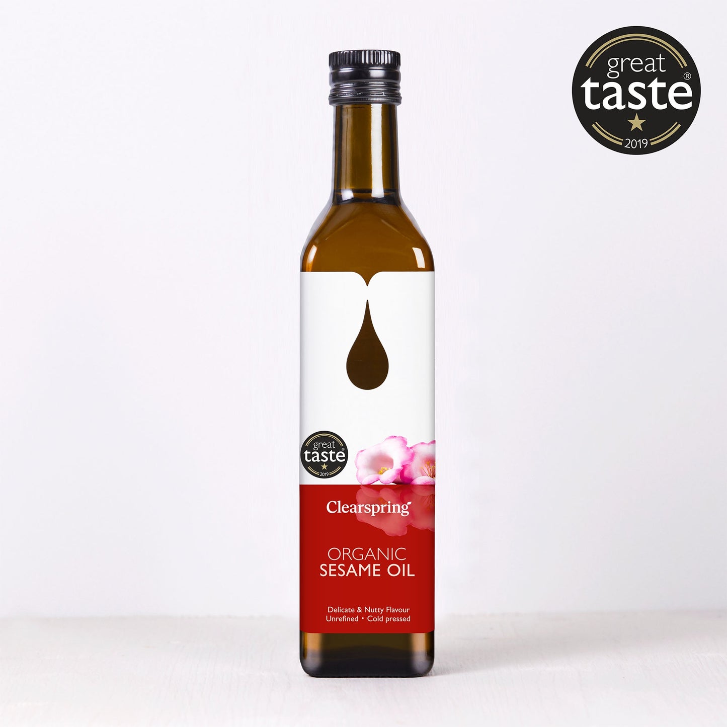 Clearspring Organic Sesame Cold Pressed Oil 500ml