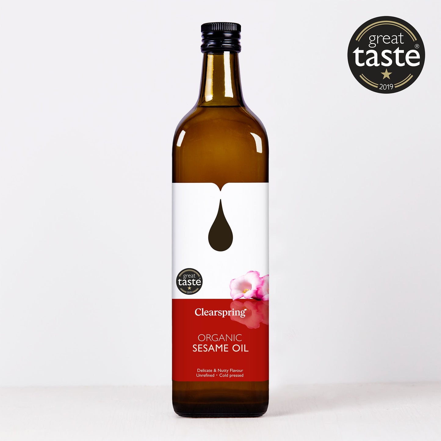 Clearspring Organic Sesame Cold Pressed Oil 1L