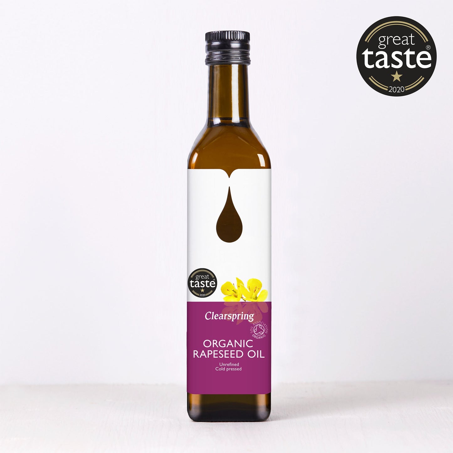 Clearspring Organic Rapeseed Cold Pressed Oil 500ml