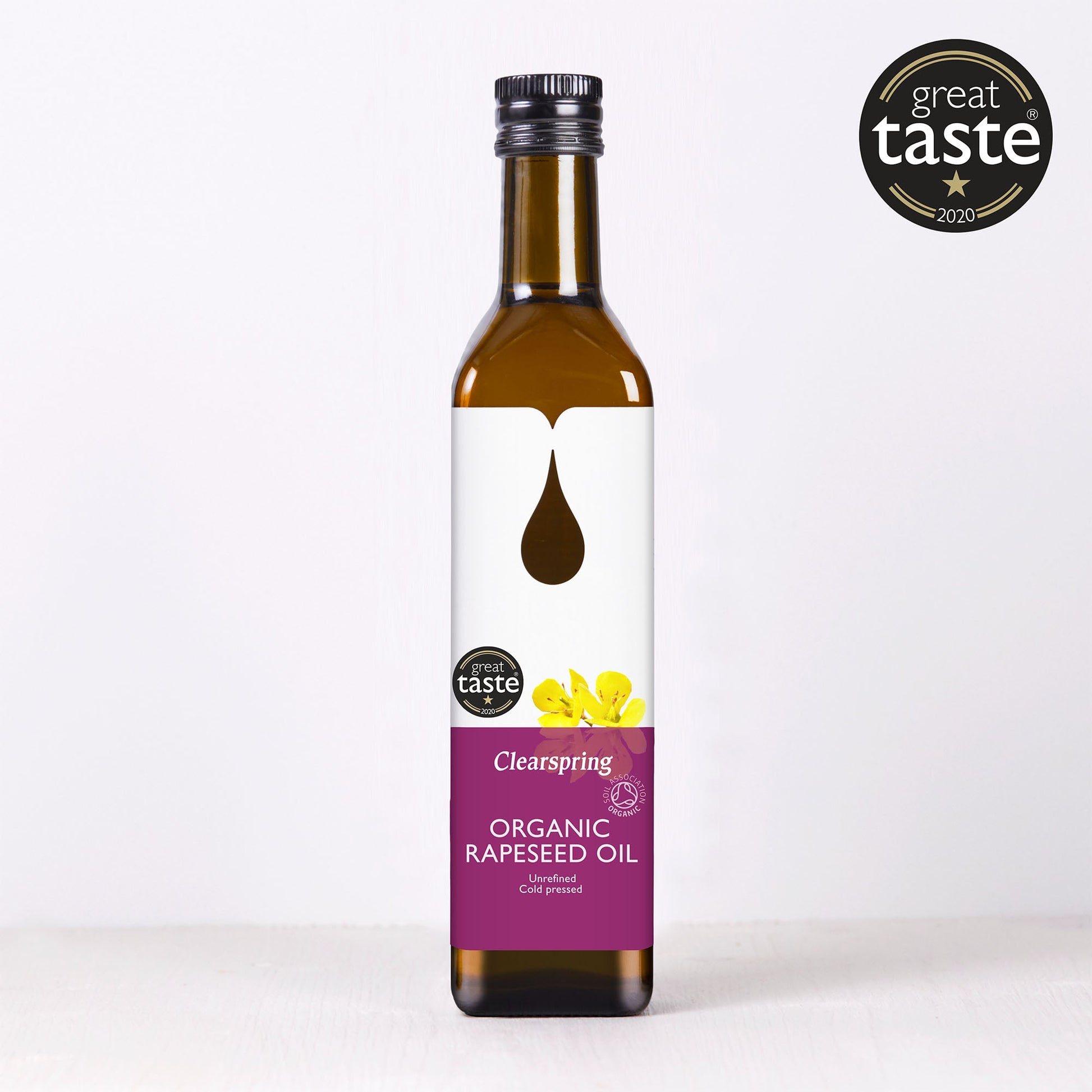 Clearspring Organic Rapeseed Cold Pressed Oil 500ml