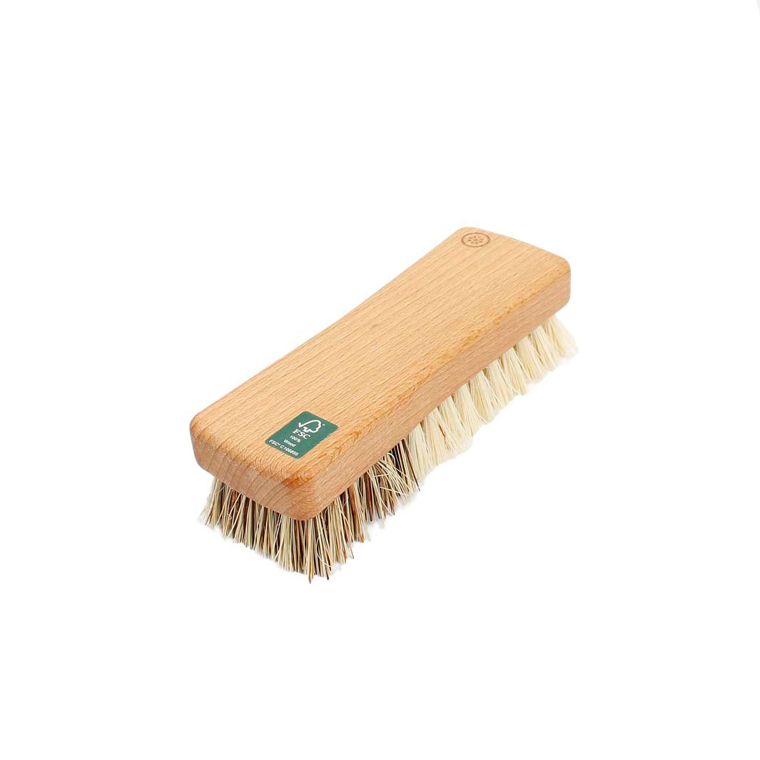 Wooden Vegetable Brush Plant Based Bristles — plastic-free, FSC beechwood