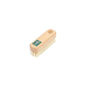 Wooden Nailbrush Plant Based Bristles — plastic-free, Tampico bristles, 7.5cm