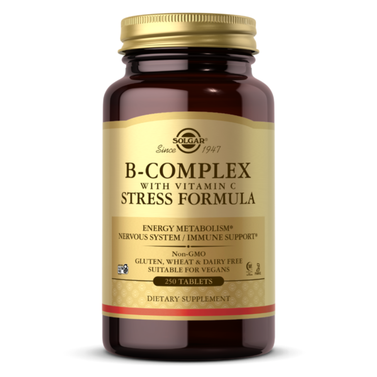 Vitamin B-Complex with Vitamin C - 250 Tablets