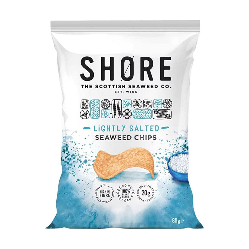 Seaweed Chips Sea Salt 80g