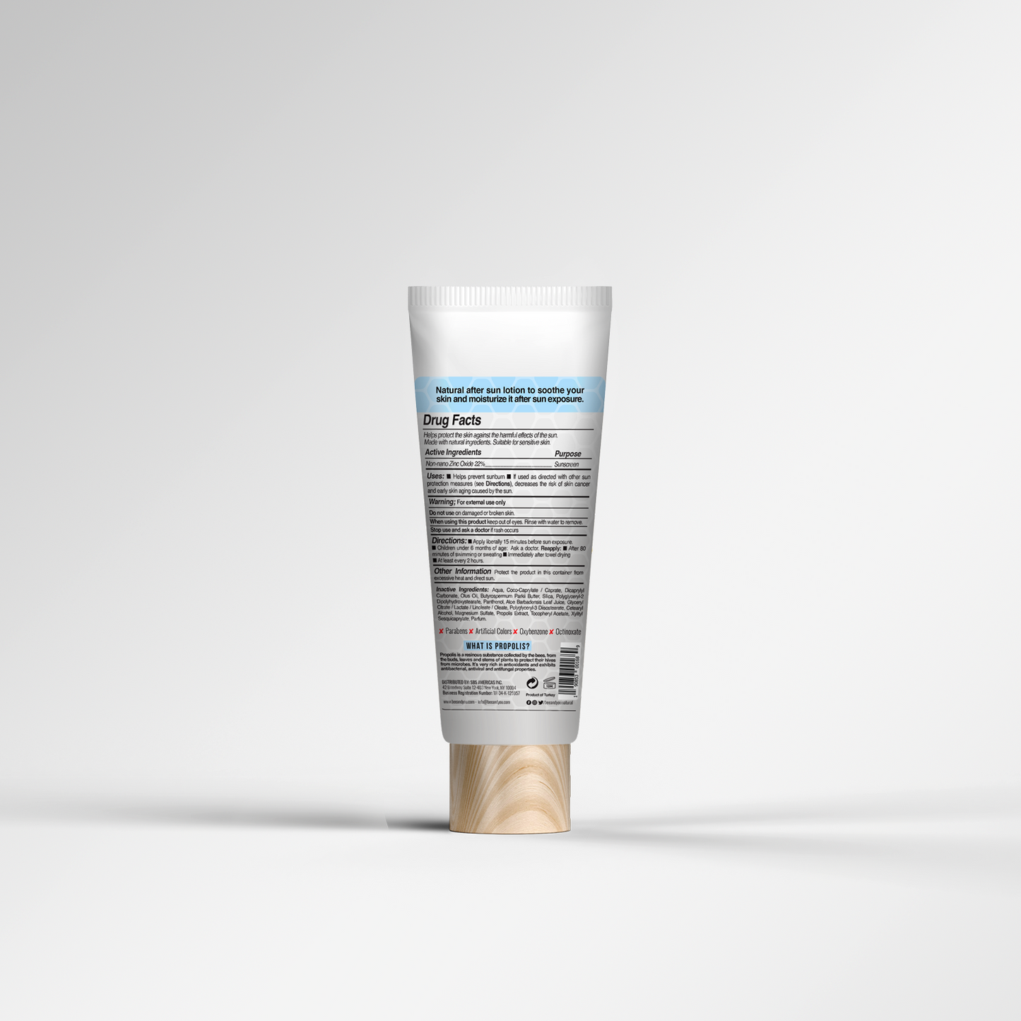 Bee and You After Sun Lotion 80ml back