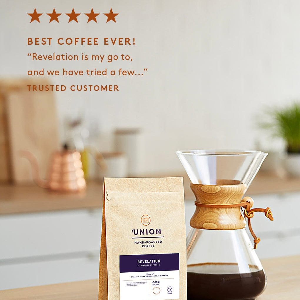 Union Revelation Espresso — brewing