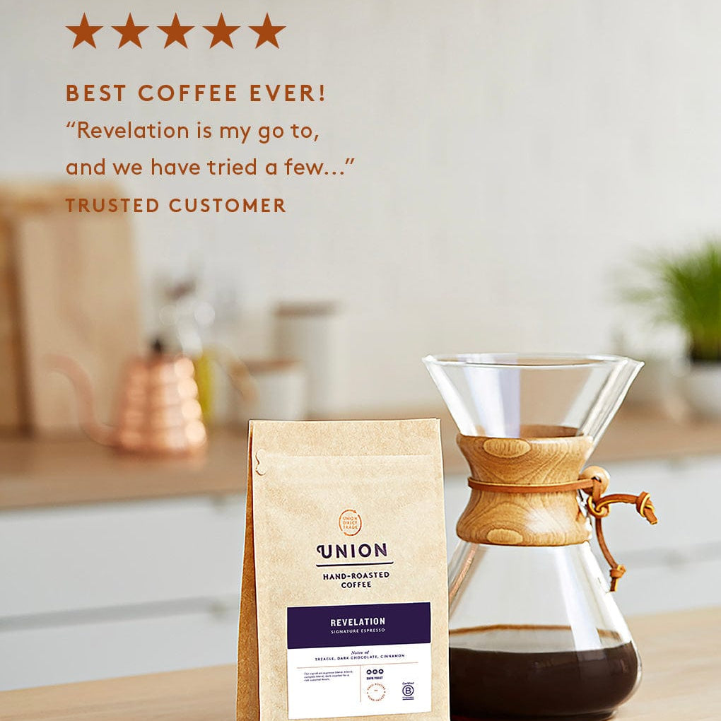 Revelation Espresso brewing