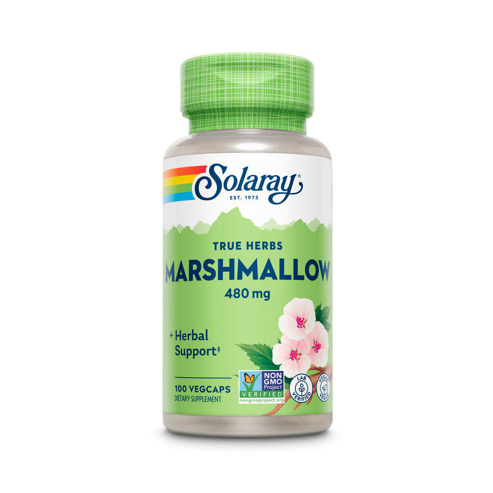 Marshmallow Root 480mg Supplement 100 capsule