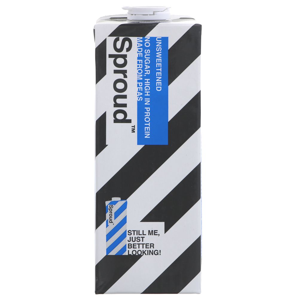 Sproud Pea Protein Milk Alternative 1L frot packaging