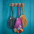 String Bag Large Handles Teal 1 Bag