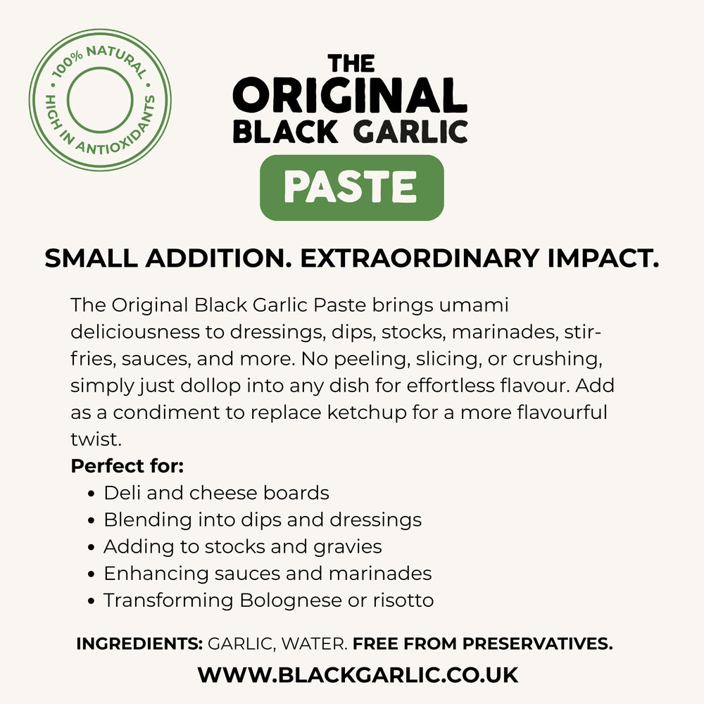 The Original Black Garlic Black Garlic Paste 100g details