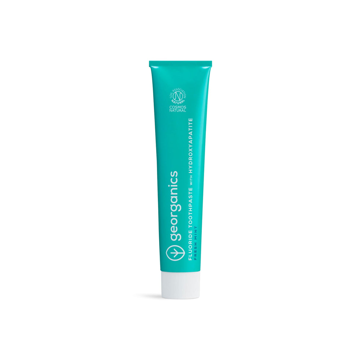 Georganics Fresh Mint Hydroxyapatite Toothpaste — aluminium tube