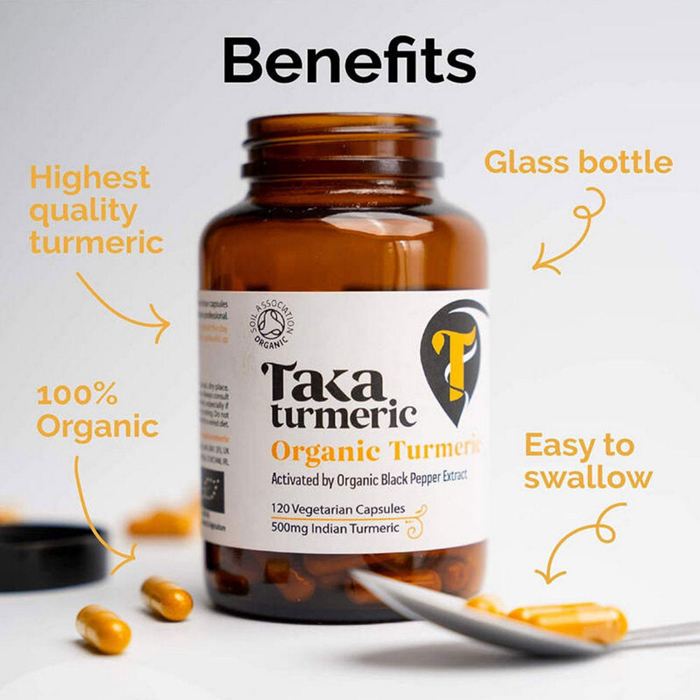 Turmeric & Black Pepper Extract 120 Capsules