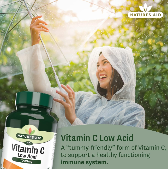 Vitamin C Low Acid 1000mg (180+60) 240 Tablets