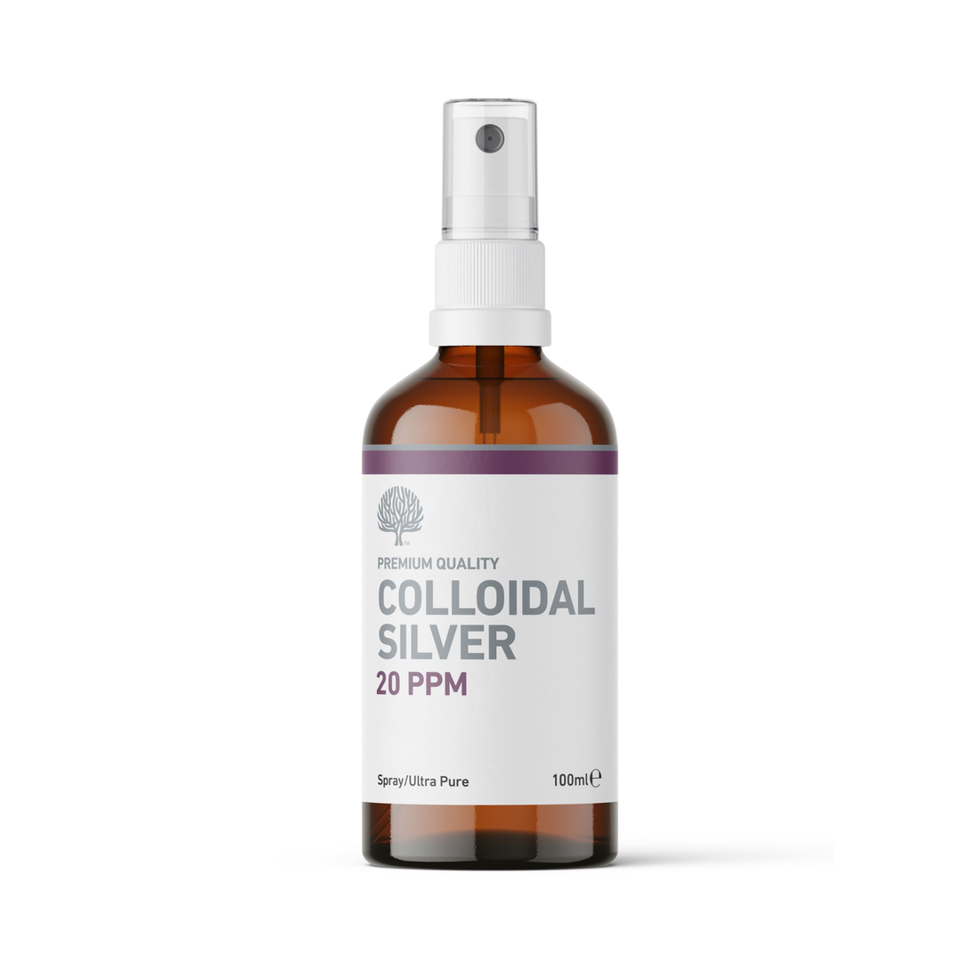 Nature's Greatest Secret Colloidal Silver 20ppm Spray 100ml