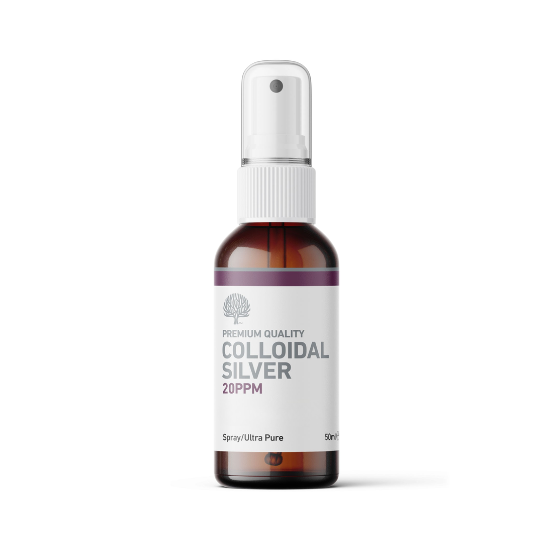 Nature's Greatest Secret Colloidal Silver 20ppm Spray 50ml