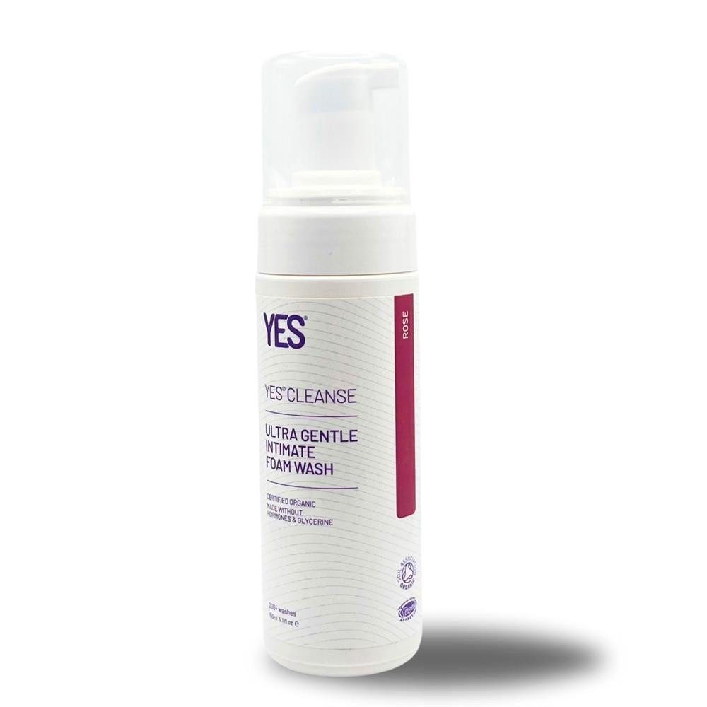 YES Organic Intimate Foam Wash with Rosa Damascena 150ml
