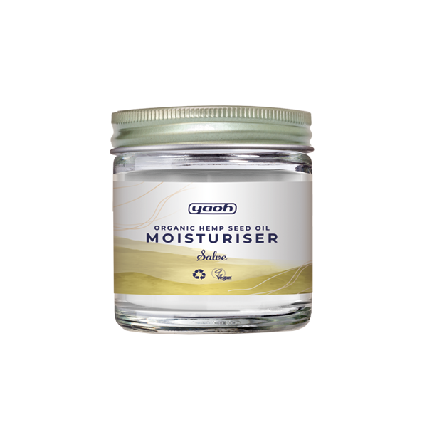 Yaoh Healing Salve Organic Hemp Seed Oil 56g — glass jar
